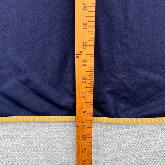 Under Armour Notre Dame ColdGear 1/4 Zip Pullover Men Small Navy Gold Collegiate - Picture 6 of 10